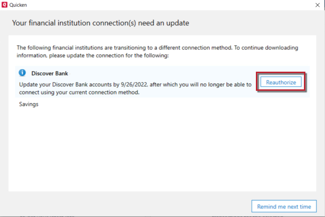QUICKEN CONNECT VS DIRECT CONNECT visual data 5